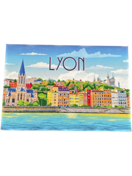 Magnet Lyon Saône Lyon chez Souvenirsdelyon.Com