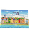 Magnet Lyon Saône Lyon chez Souvenirsdelyon.Com