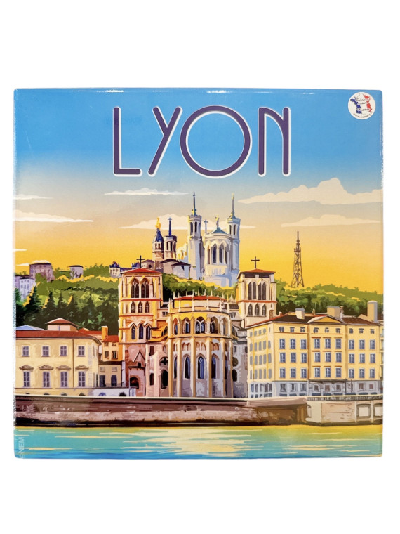 Dessous de plat Lyon poster 1 chez souvenirsdelyon.com
