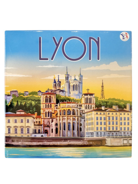 Dessous de plat Lyon poster 1 chez souvenirsdelyon.com