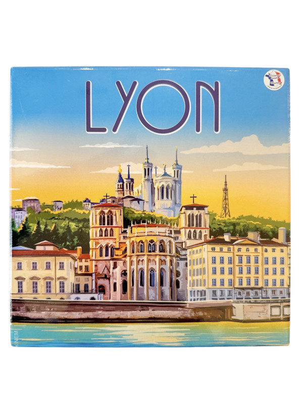 Lyon coaster poster 1 on souvenirsdelyon.com