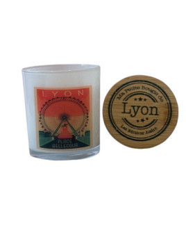Lyon Bellecour square Candle Non-perfumed at Souvenirsdelyon.Com