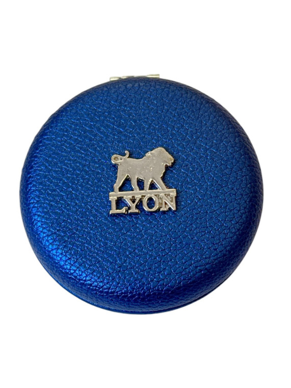 Lyon pocket mirror Blue 2 at Souvenirsdelyon.Com