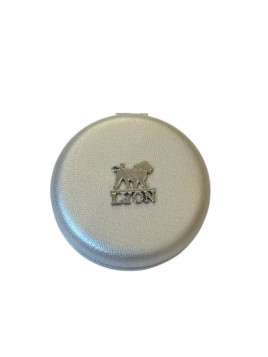 Miroir de poche Lyon Blanc 2 chez Souvenirsdelyon.Com