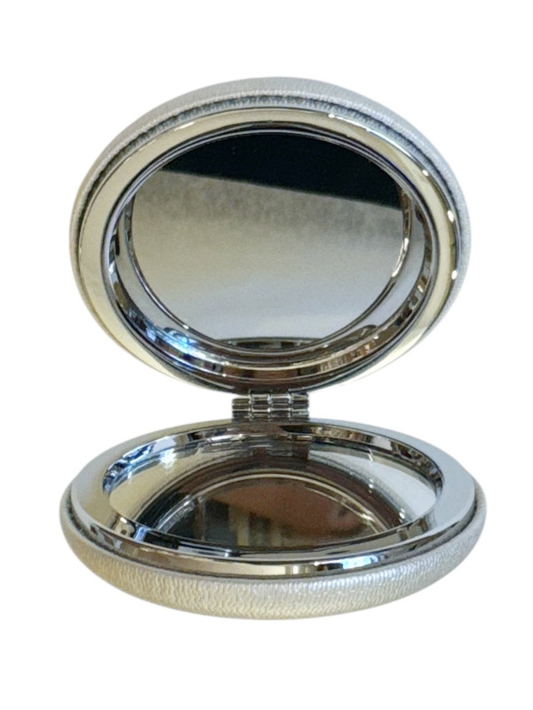 Lyon pocket mirror White 3 at Souvenirsdelyon.Com
