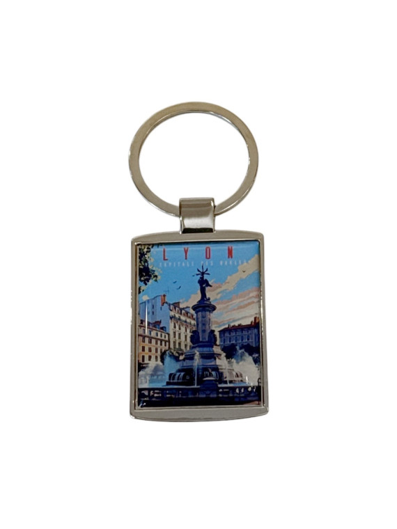 Lyon Capital of Gauls key ring at Souvenirsdelyon.com