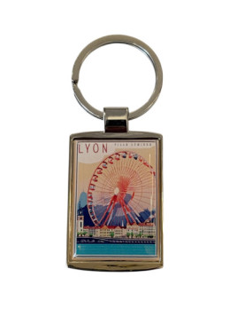 Porte-clés Lyon Grande Roue chez Souvenirsdelyon.com