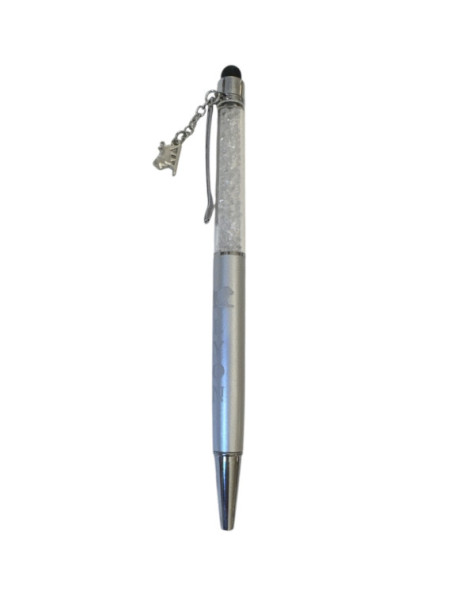 Stylo Lyon Breloque Tactile Argent 1 chez souvenirsdelyon.com