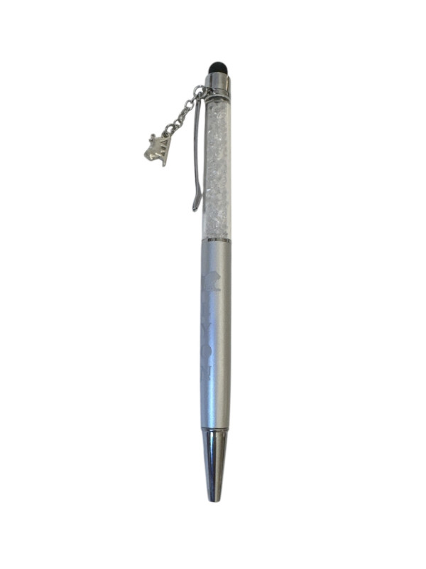 Touch Ball Pen Lyon Charm Silver 1 on souvenirsdelyon.com