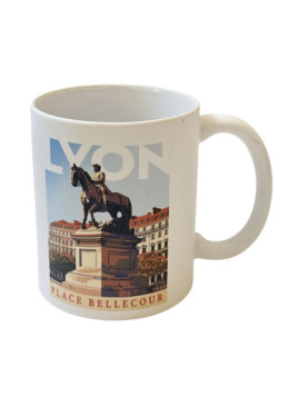 Mug Lyon Louis XIV chez Souvenirsdelyon.com