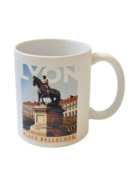Mug Lyon Louis XIV chez Souvenirsdelyon.com