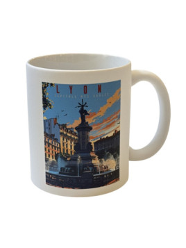 Lyon Capital of Gauls mug at Souvenirsdelyon.com