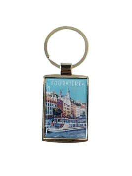 Porte-clés Lyon Fourvière et le Vieux Lyon de chez Souvenirsdelyon.com