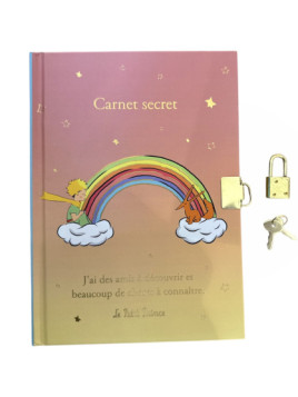 Carnet secret A5 Le Petit Prince arc-en-ciel 1 chez Souvenirsdelyon.com