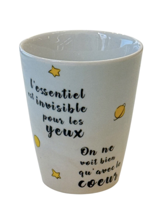 The Little Prince Planete and the Rose Espresso Cup 2 at Souvenirsdelyon.Com