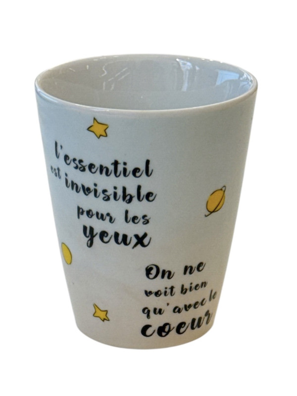 The Little Prince Planete and the Rose Espresso Cup 2 at Souvenirsdelyon.Com