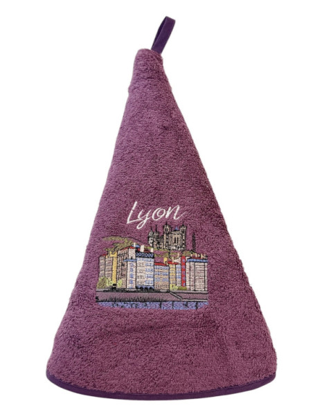 Lyon Hand Towel 2 at Souvenirsdelyon.Com
