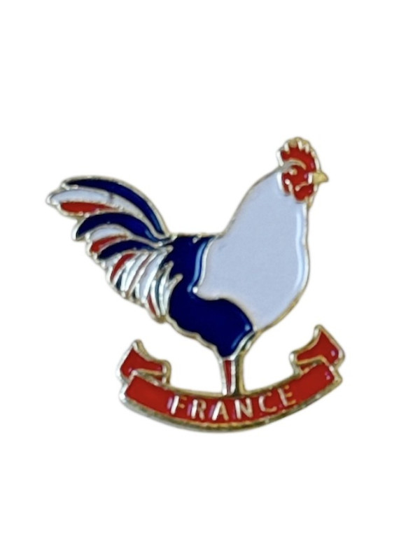 Pin's coq français chez Souvenirsdelyon.Com