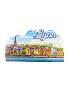 Magnet Lyon Saint Georges Pano chez Souvenirsdelyon.Com