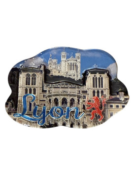 Magnet Lyon Fourvière et Saint Jean Brillant chez Souvenirsdelyon.Com