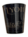 Shooter Lyon Noir Doré chez Souvenirsdelyon.Com