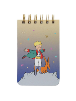 Bloc notes à spirale Le Petit Prince Renard chez souvenirsdelyon.com