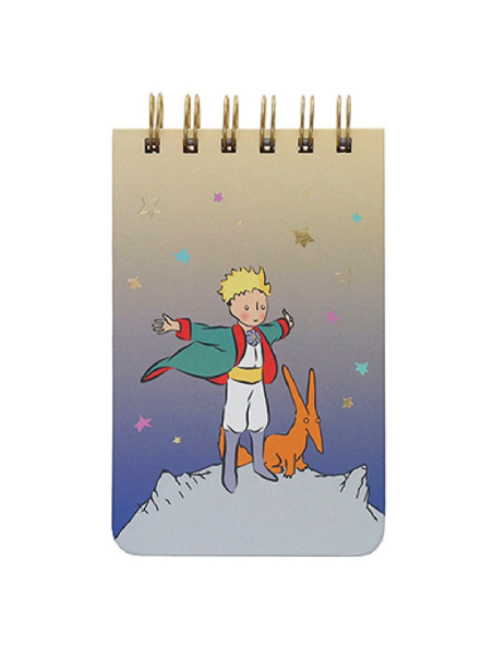 Bloc notes à spirale Le Petit Prince Renard chez souvenirsdelyon.com
