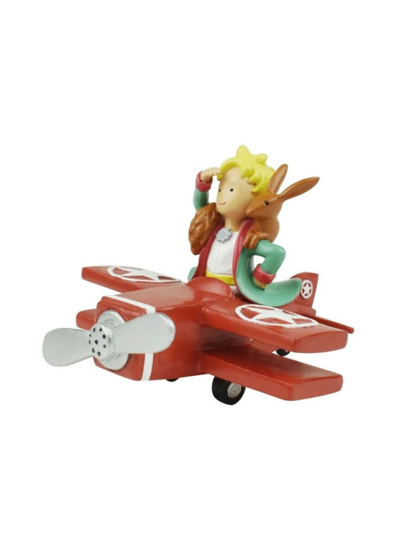 The Little Prince on his plane Figurine at Souvenirsdelyon.Com