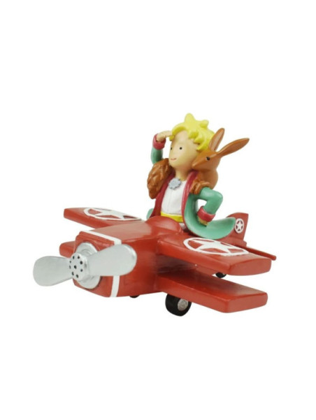 The Little Prince on his plane Figurine at Souvenirsdelyon.Com