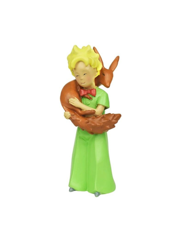 Figurine Le Petit Prince câlin avec le renard chez souvenirsdelyon.com
