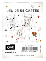 Jeu de cartes bleu 2 Le Petit Prince liberty chez Souvenirsdelyon.Com