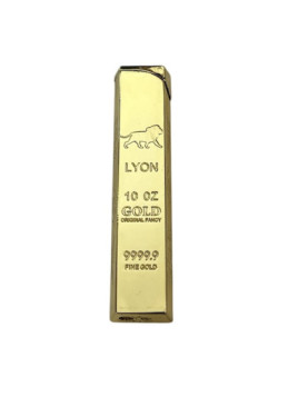 Briquet Lyon lingot d'or chez souvenirsdelyon.com