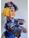 Marionnette le Gamin costume bleu 1 chez Souvenirsdelyon.com