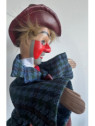 puppet Gnafron blue plaid 2 at Souvenirsdelyon.Com