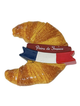 Magnet Croissant bread of France