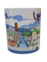 Lyon mug white with heart on souvenirsdelyon.com