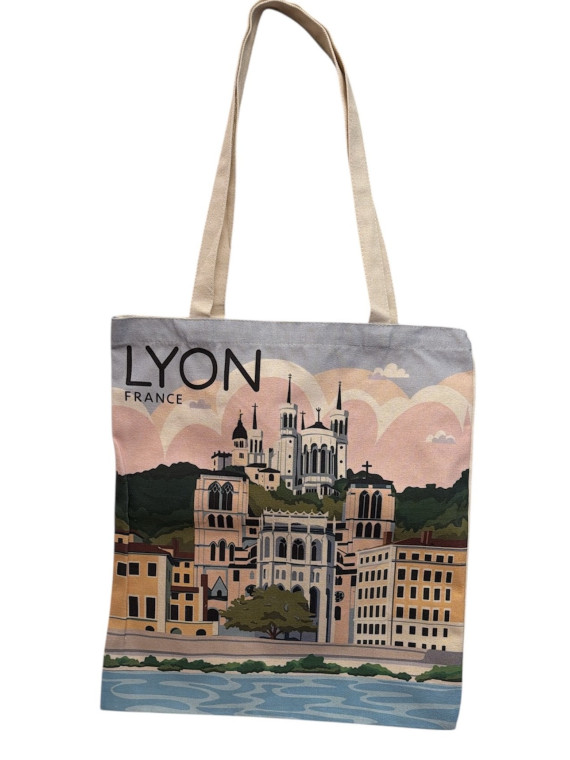 Tote bag the Monuments of Lyon