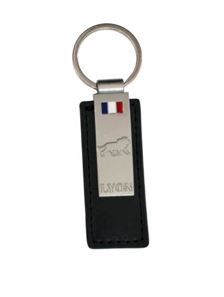 Porte clé cuir Lyon Souvenirsdelyon.com