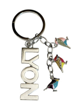 Lyon keychain Birds on souvenirsdelyon.com
