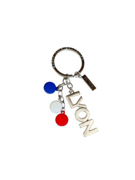 Porte-clés Macaron Lyon chez souvenirsdelyon.com
