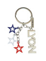 Porte-clés Etoiles Bleu Blanc Rouge Lyon chez souvenirsdelyon.com