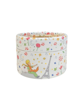 the little prince fox and eiffel tower white music box on souvenirsdelyon.com