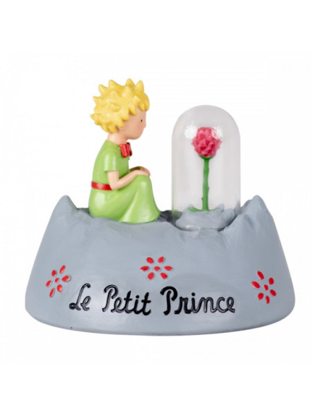 Figurine le Petit Prince et la rose chez Souvenirsdelyon.com