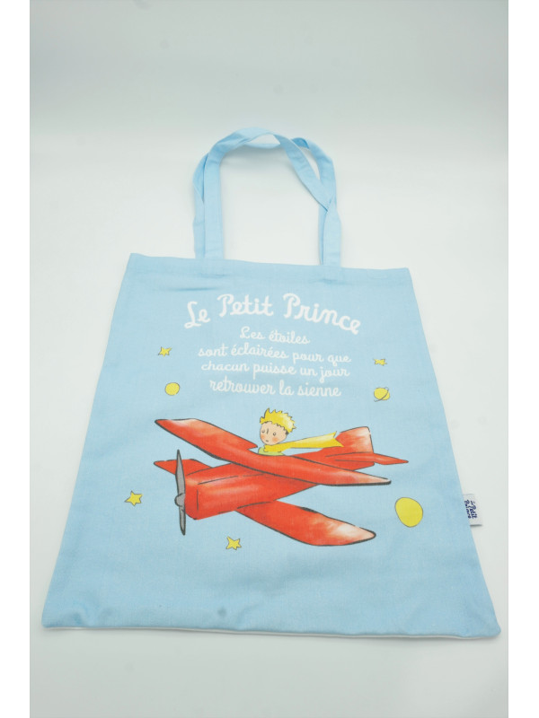 Tote bag le Petit Prince aviateur chez Souvenirsdelyon.com