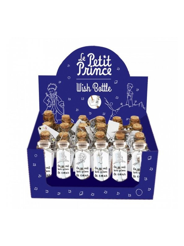 Wish bottle le Petit Prince breloque portrait chez Souvenirsdelyon.com