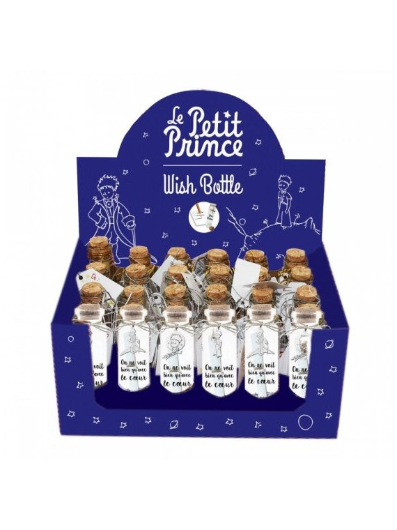 Wish bottle le Petit Prince breloque portrait chez Souvenirsdelyon.com