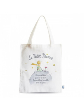 Tote bag le Petit Prince et sa rose chez Souvenirsdelyon.com