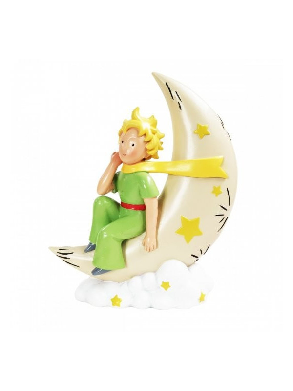 Figurine le Petit Prince sur la lune chez Souvenirsdelyon.com