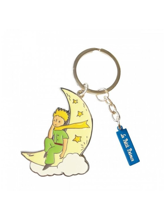 Porte-clés le Petit Prince sur la lune chez Souvenirsdelyon.com