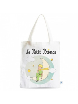 Tote bag le Petit Prince sur la lune chez Souvenirsdelyon.com